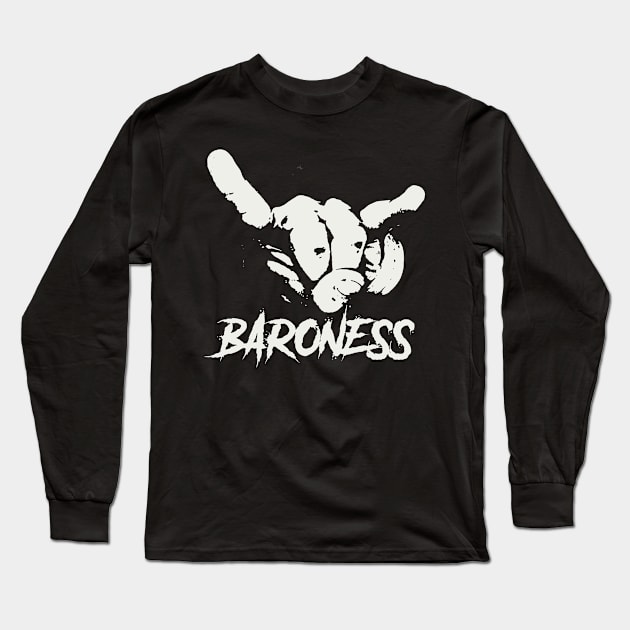 baroness horn sign Long Sleeve T-Shirt by sumurbatu